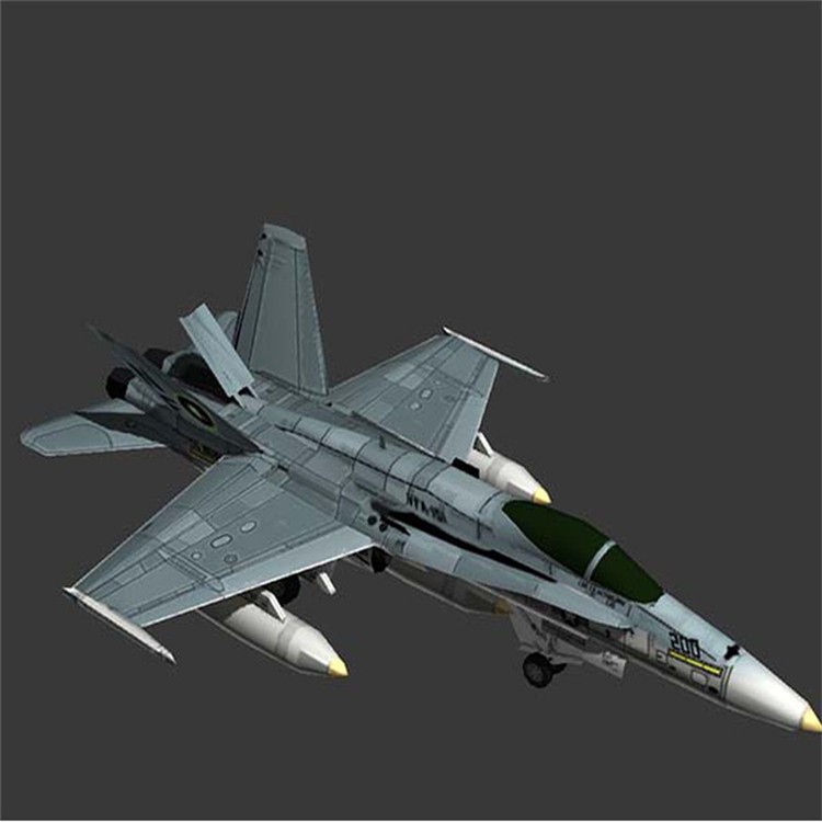 钟山3D舰载战斗机模型